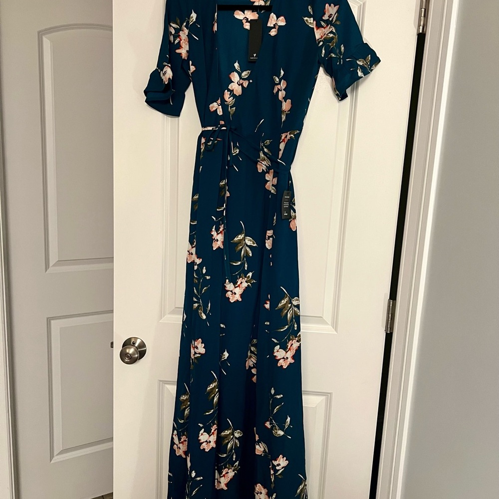 Floral Navy Dress